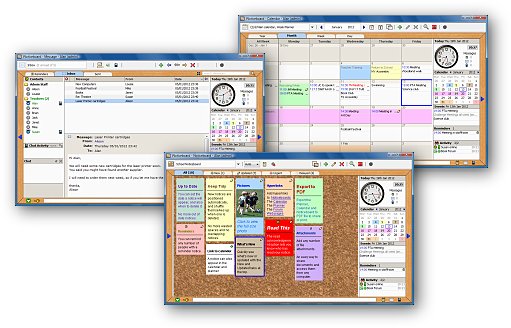 Noticeboard, Calendar and Messaging