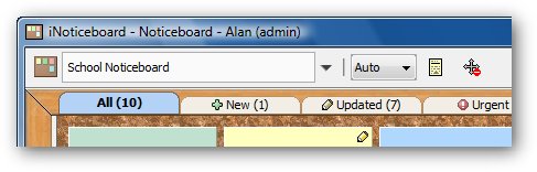 Noticeboard Tabs