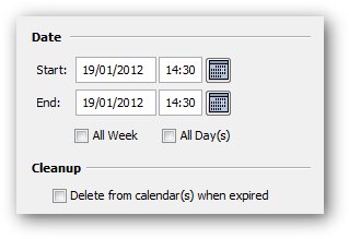 Calendar Dates