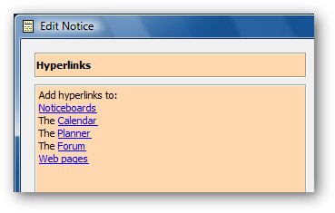 Hyperlinks