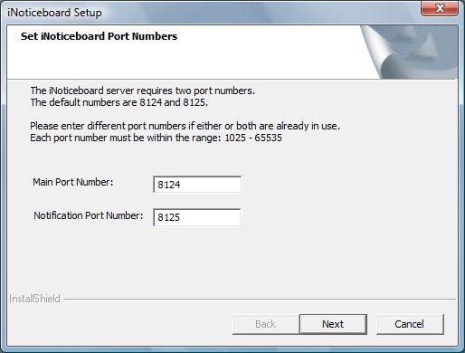 Installation screen 5