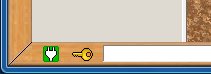 Licence key button