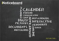 iNoticeboard tag cloud